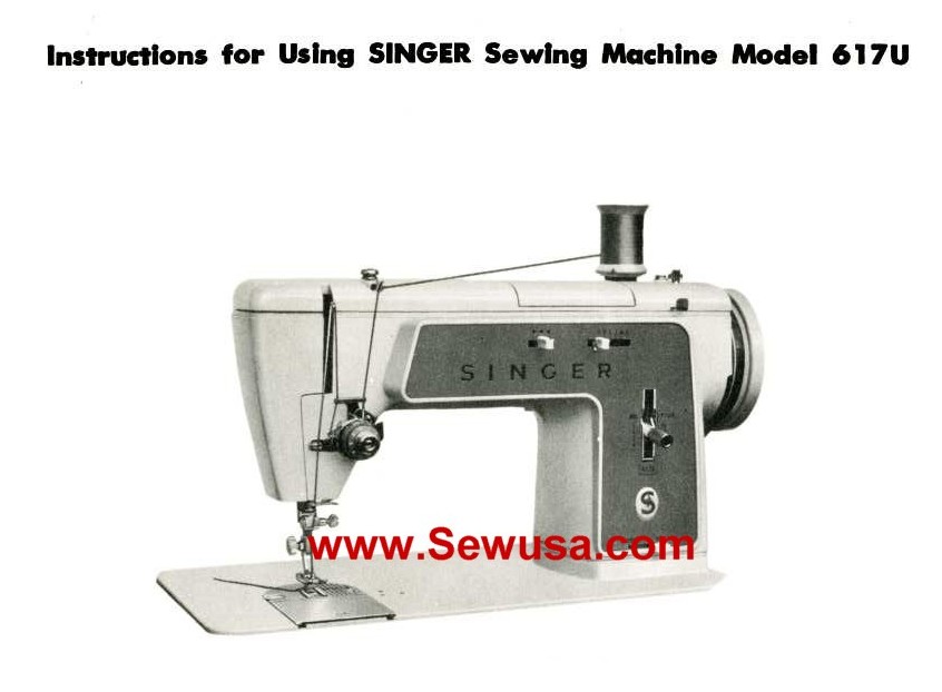singer manual sewing machine